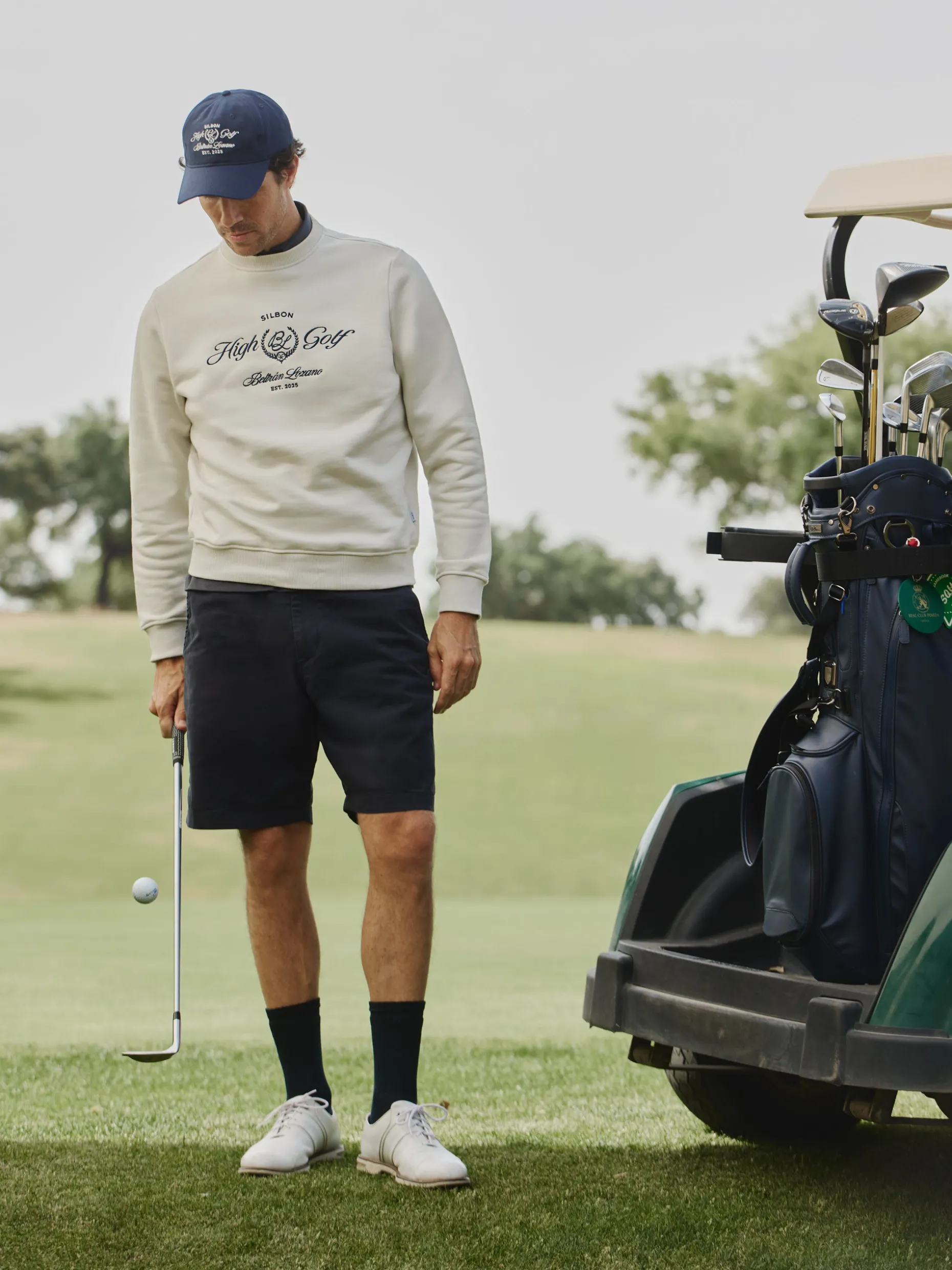 Sudadera Beltran Lozano High Golf crema