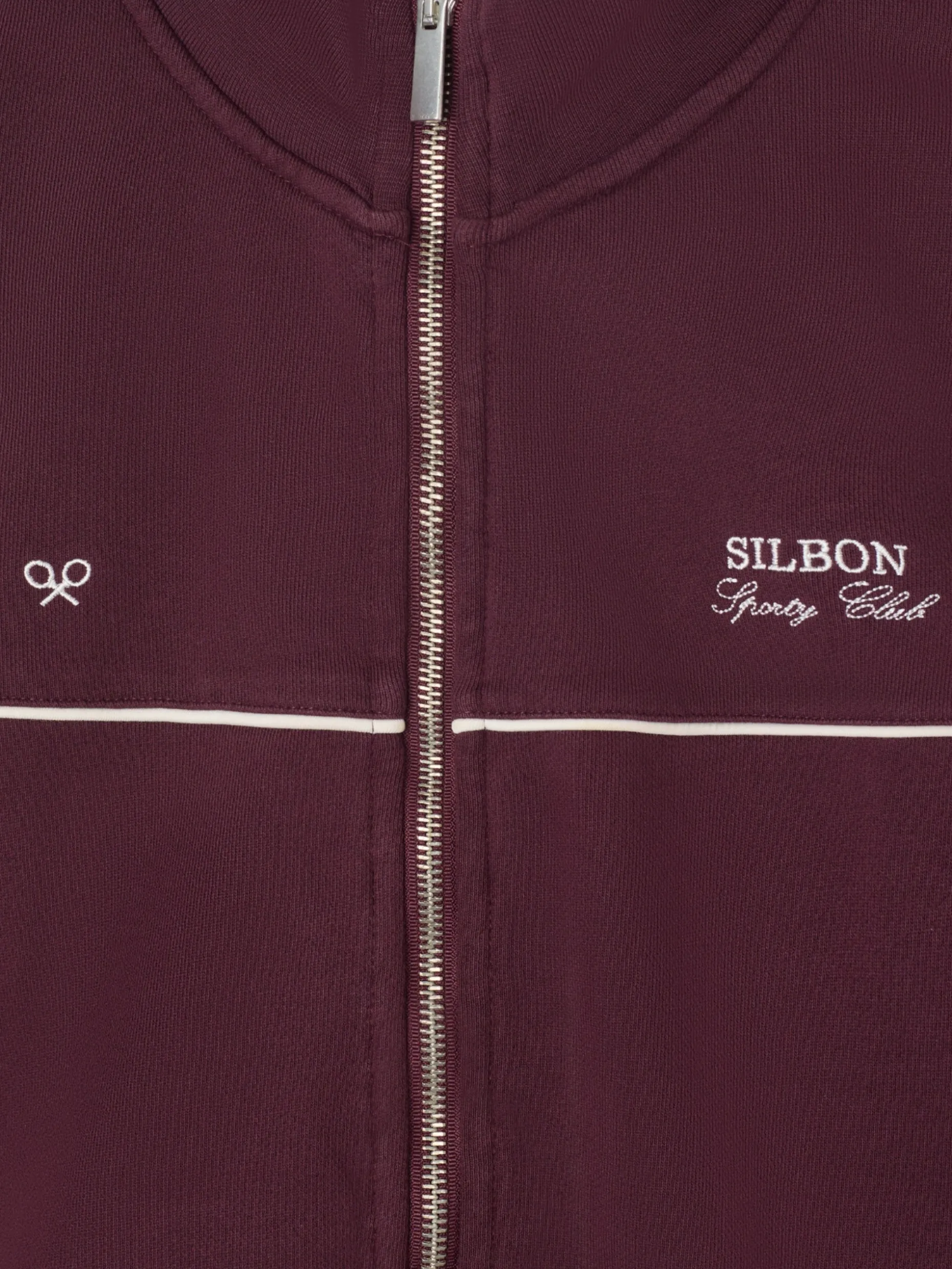 Sudadera chandal silbon woman granate
