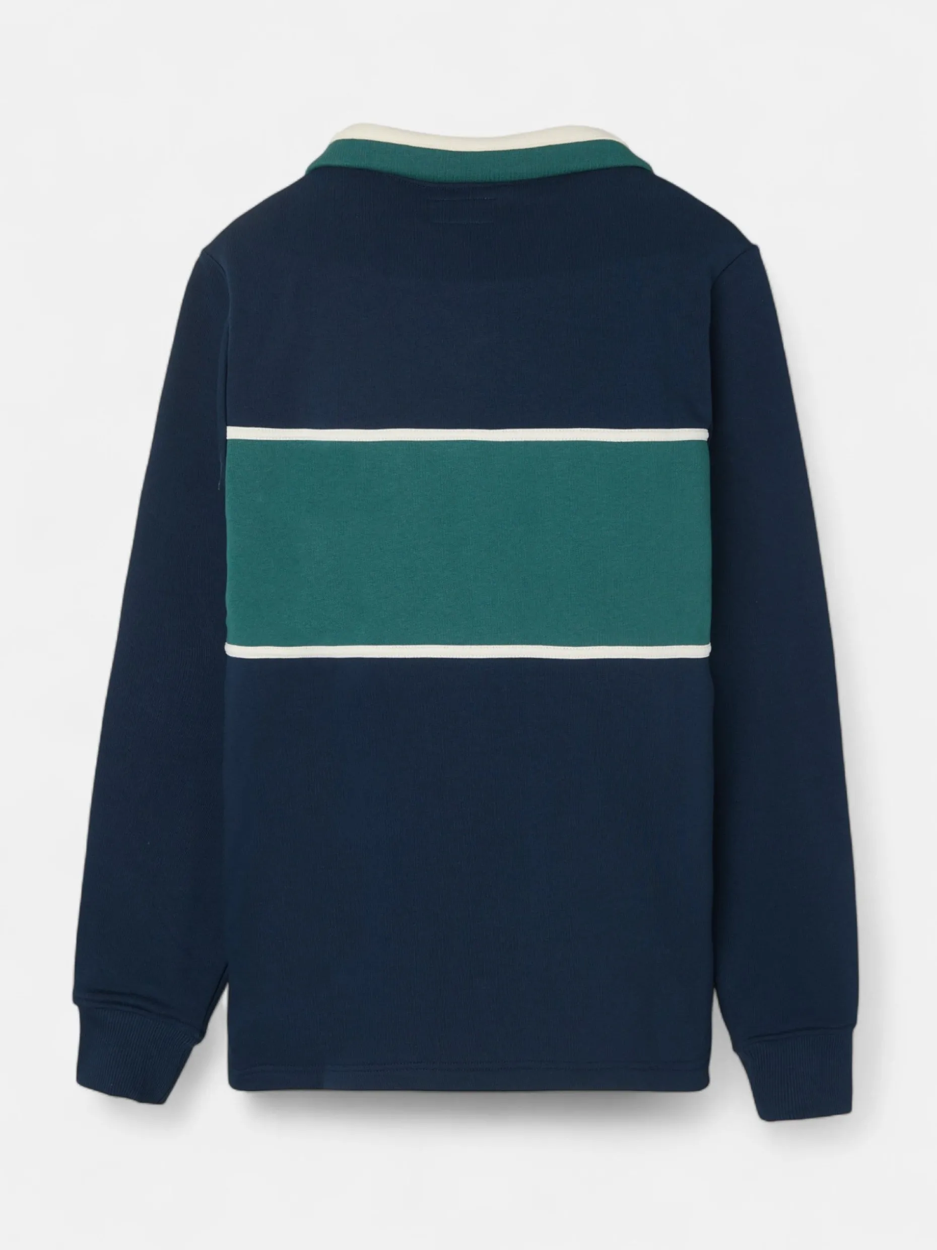 Sudadera cuello polo silbon sports marino