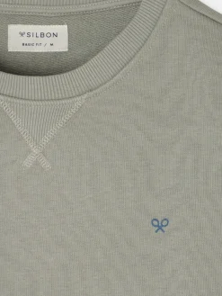 Sudadera escudo SB khaki