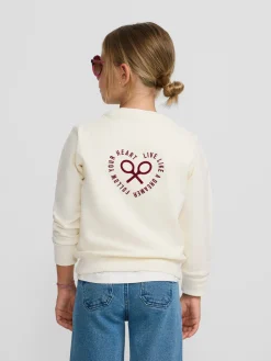 Sudadera girl corazon crudo