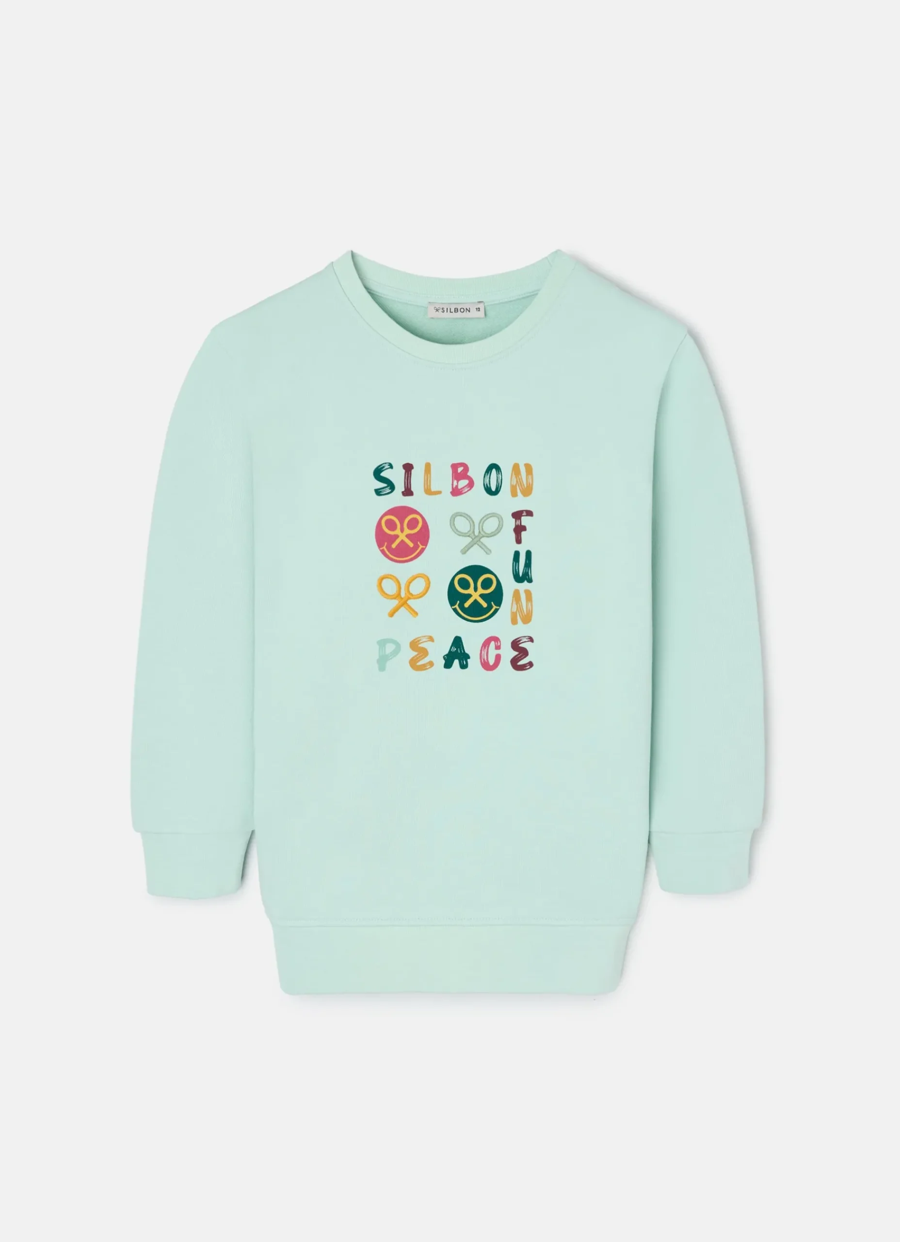 Sudadera girl fun and peace verde