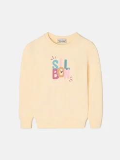 Sudadera girl silbon multicolor amarillo
