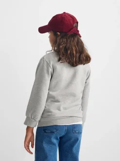 Sudadera girl wonderful love gris