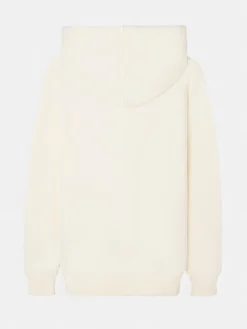 Sudadera hoodie Silbon sports crema