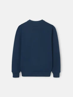 Sudadera kids minilogo azul marino