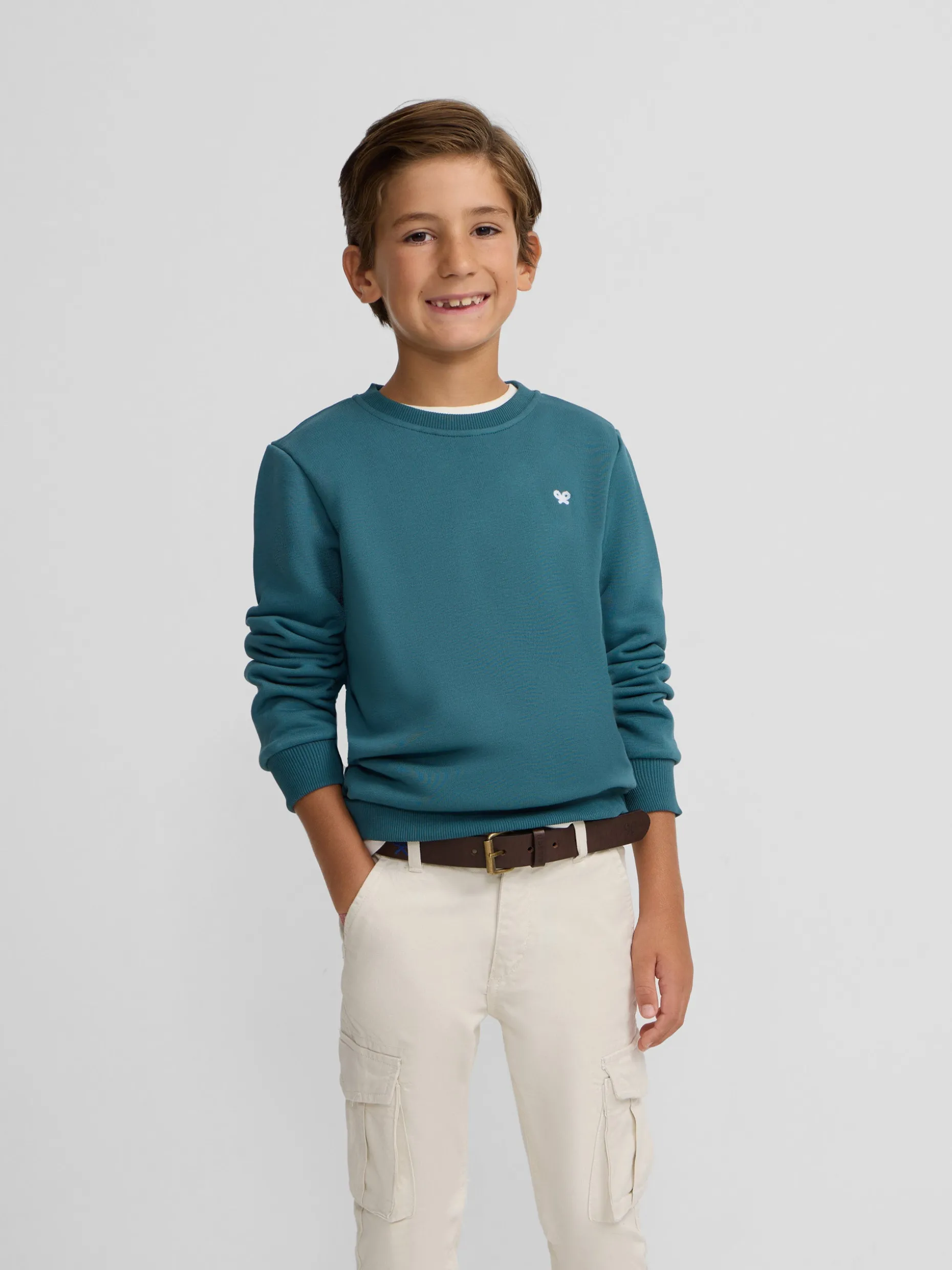Sudadera kids petits verde