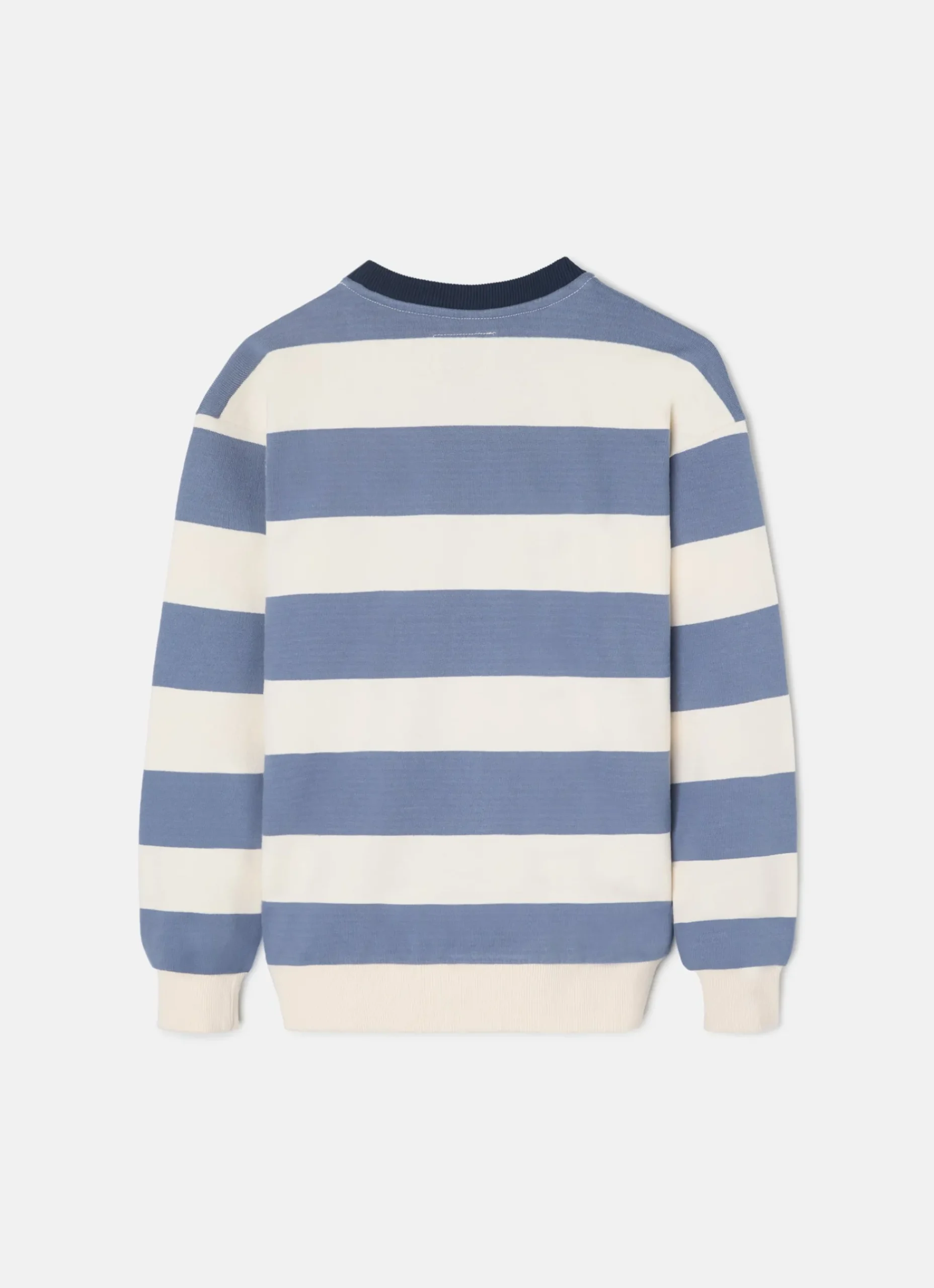 Sudadera kids rayas anchas azules