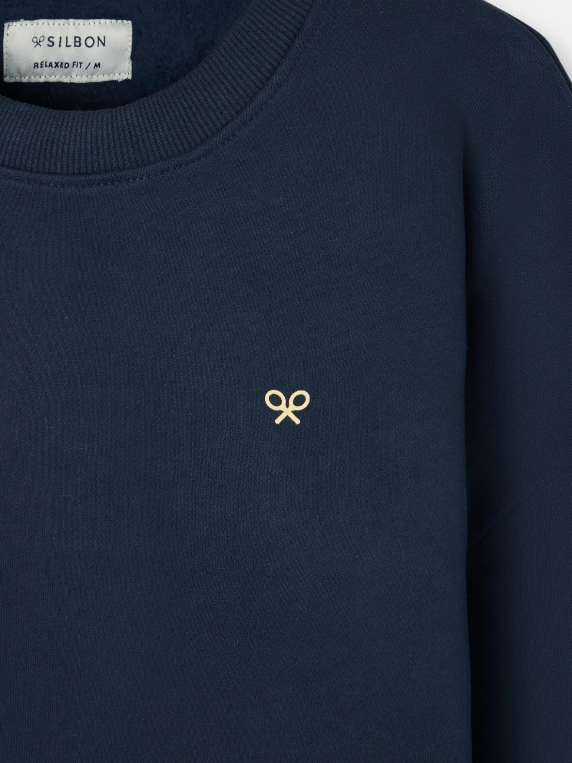 Sudadera relaxed fit culture azul marino