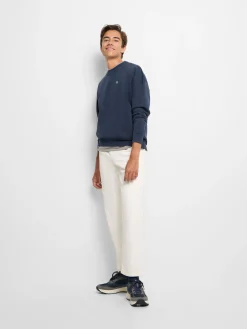 Sudadera relaxed fit culture azul marino