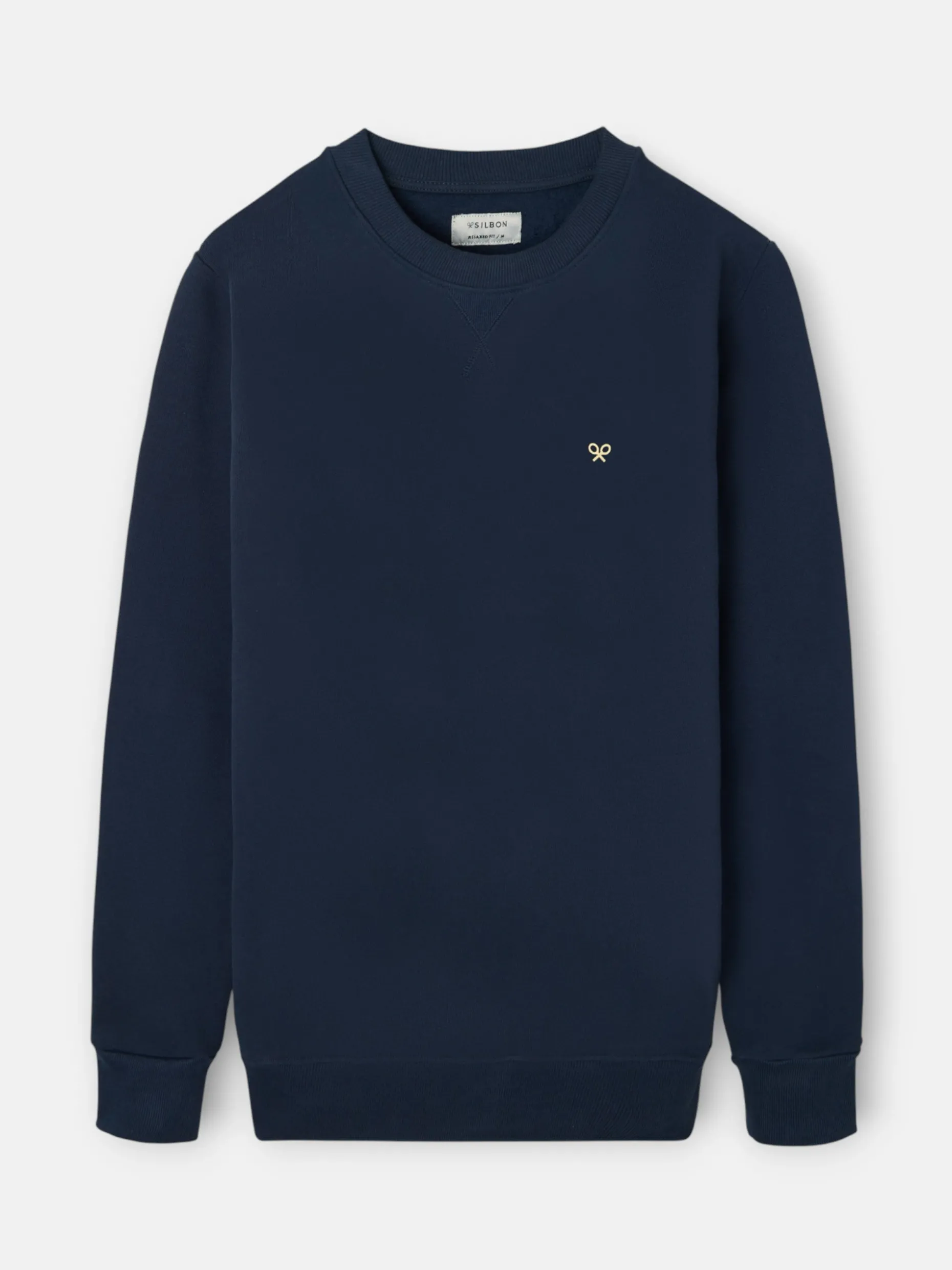 Sudadera relaxed fit culture azul marino