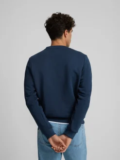 Sudadera silbon raqueta media azul marino