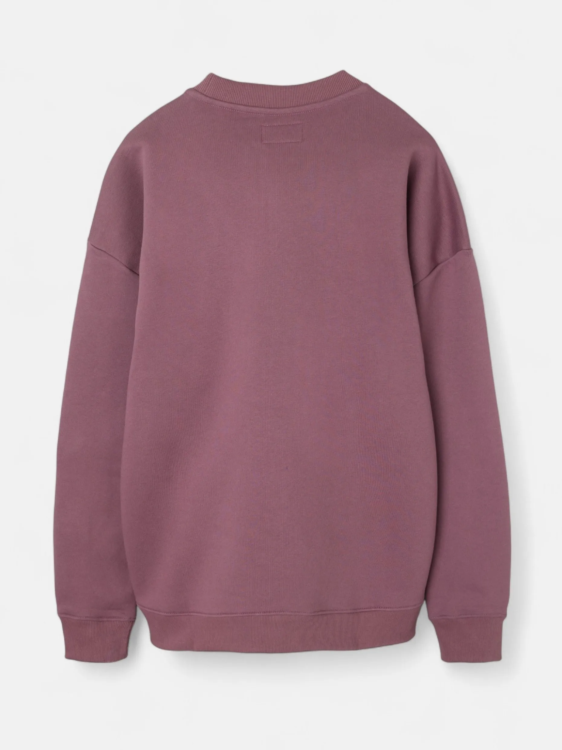 Sudadera special fit lettering burdeos