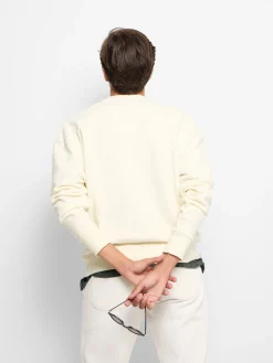 Sudadera special fit silbon club crema