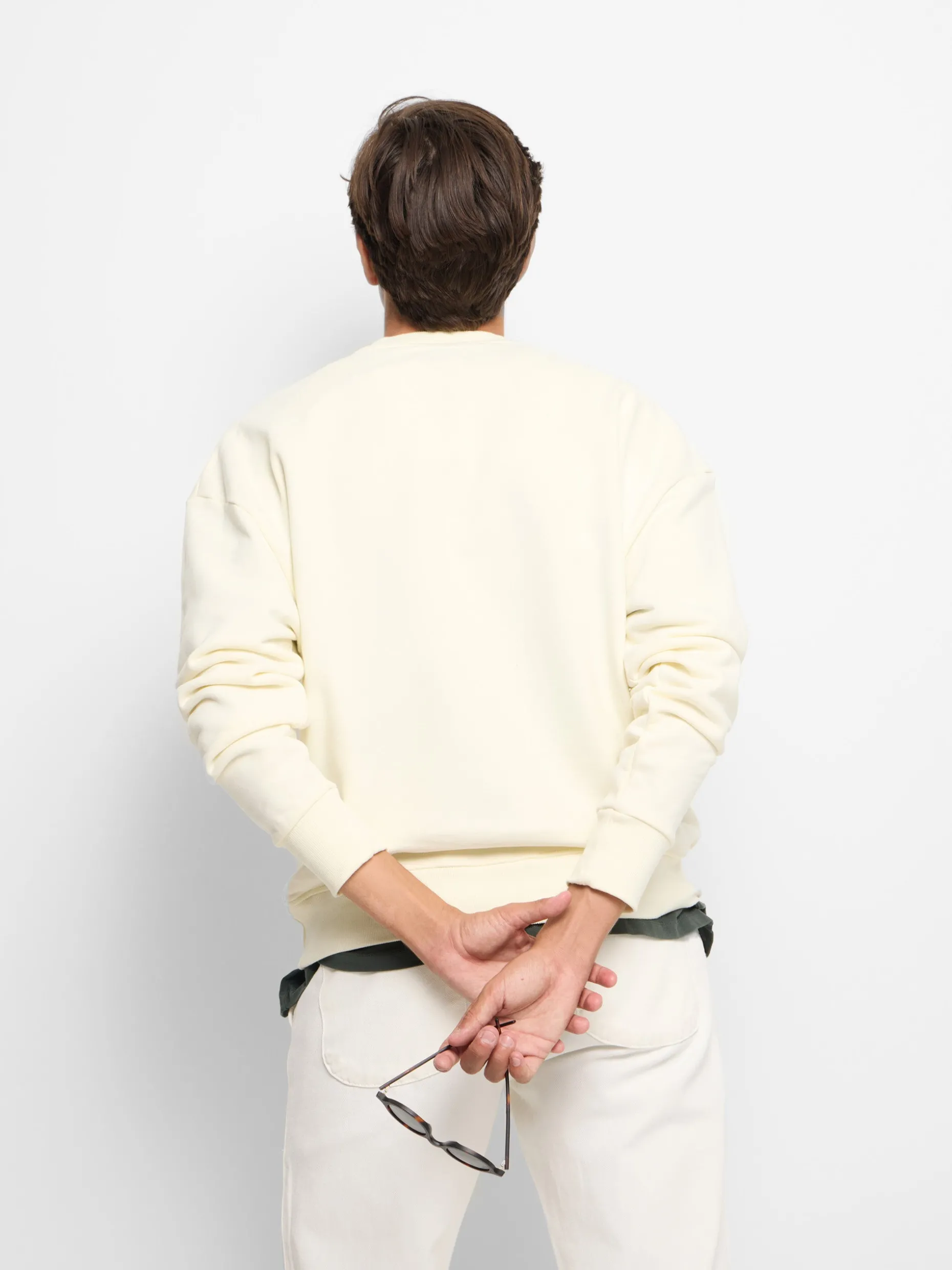 Sudadera special fit silbon club crema