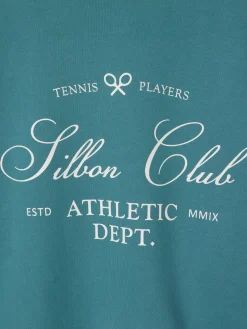 Sudadera special fit silbon club petroleo