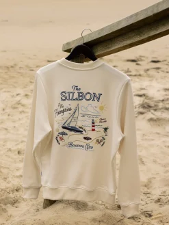 Sudadera The Hamptons crema