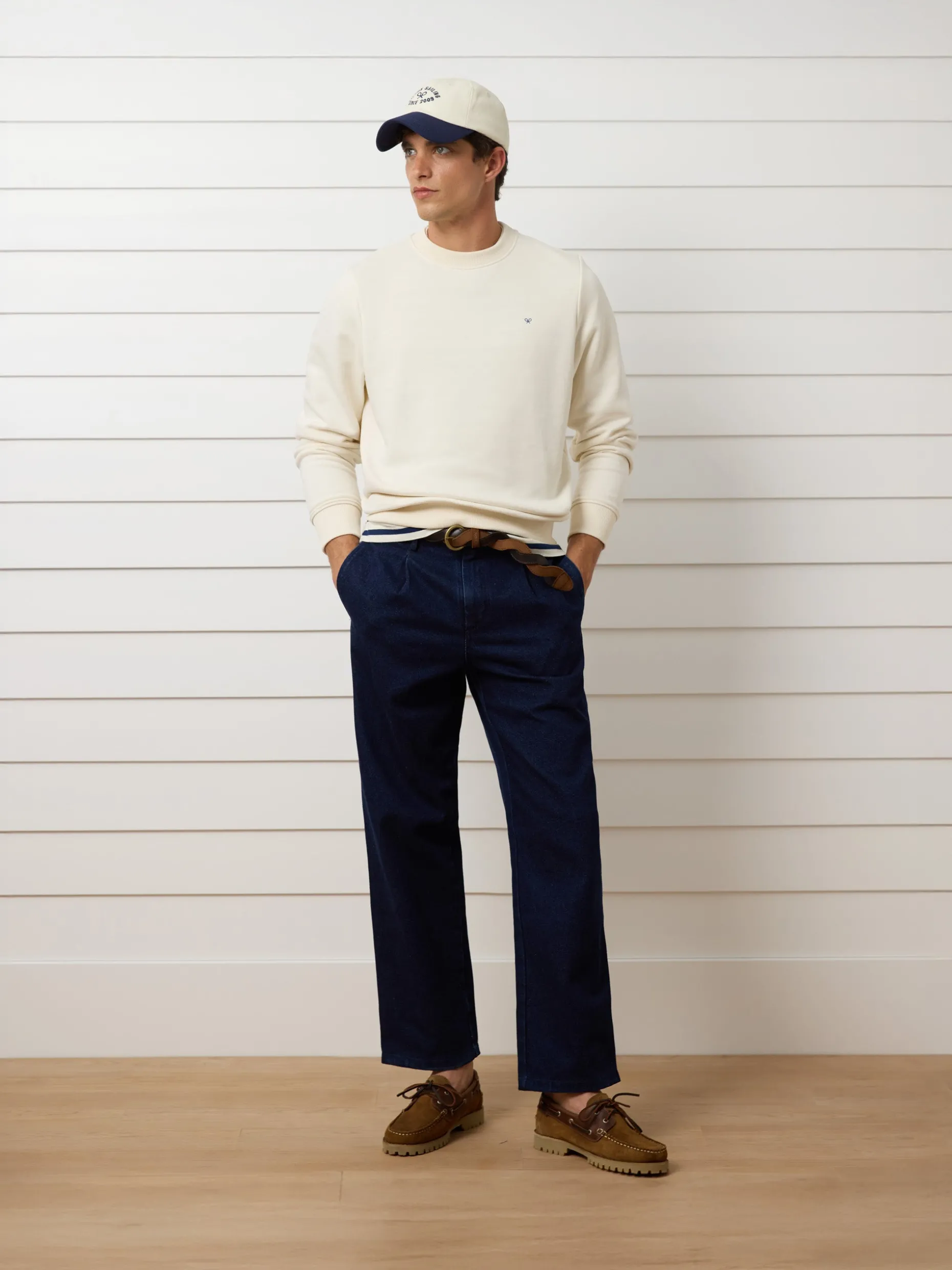 Sudadera The Hamptons crema