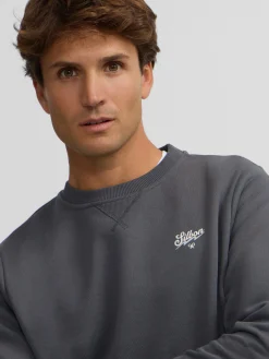 Sudadera the silbon squad gris