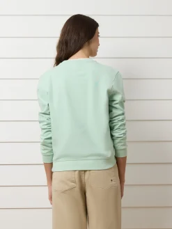 Sudadera woman fun and peace verde
