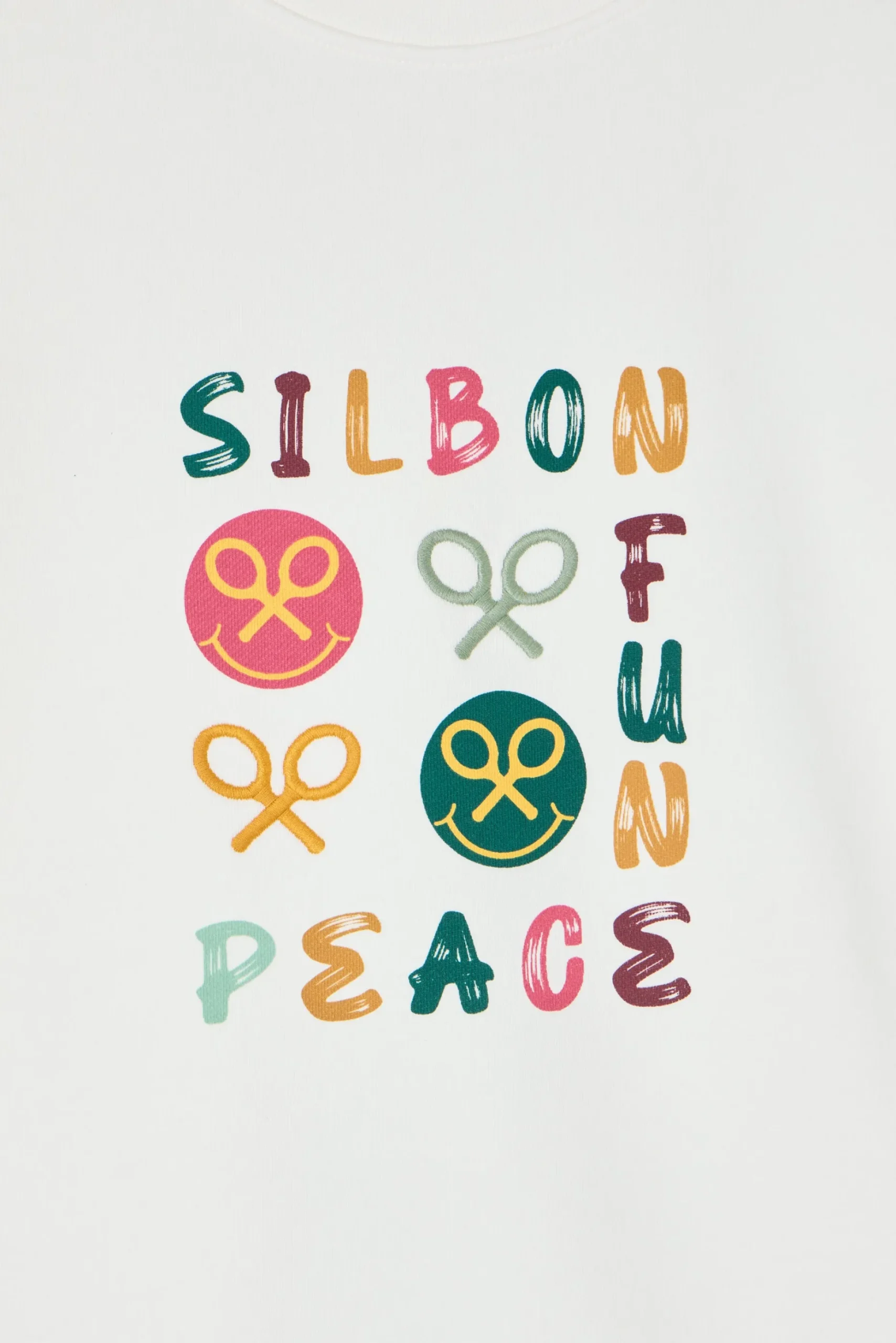Sudadera woman fun and peace cruda