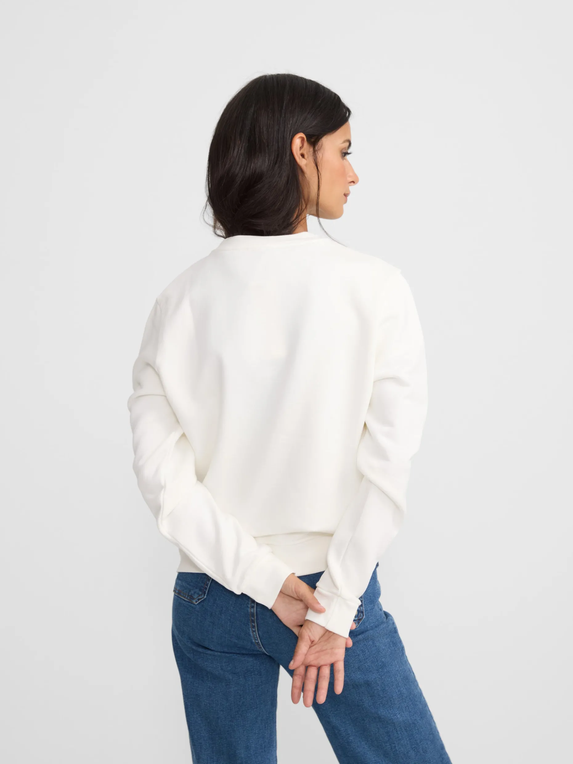 Sudadera woman fun and peace cruda