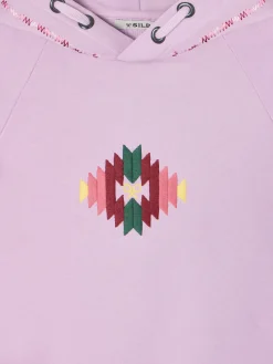 Sudadera woman ikat morados