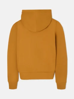 Sudadera woman raqueta pespuntes camel