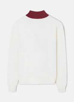 Sudadera woman retro silbon cruda