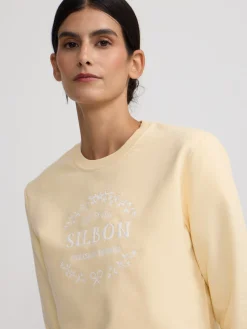 Sudadera woman silbon be you amarilla