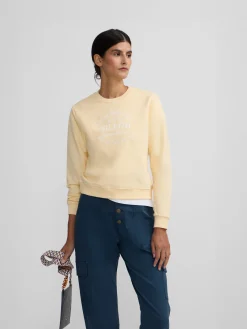 Sudadera woman silbon be you amarilla