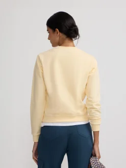 Sudadera woman silbon be you amarilla
