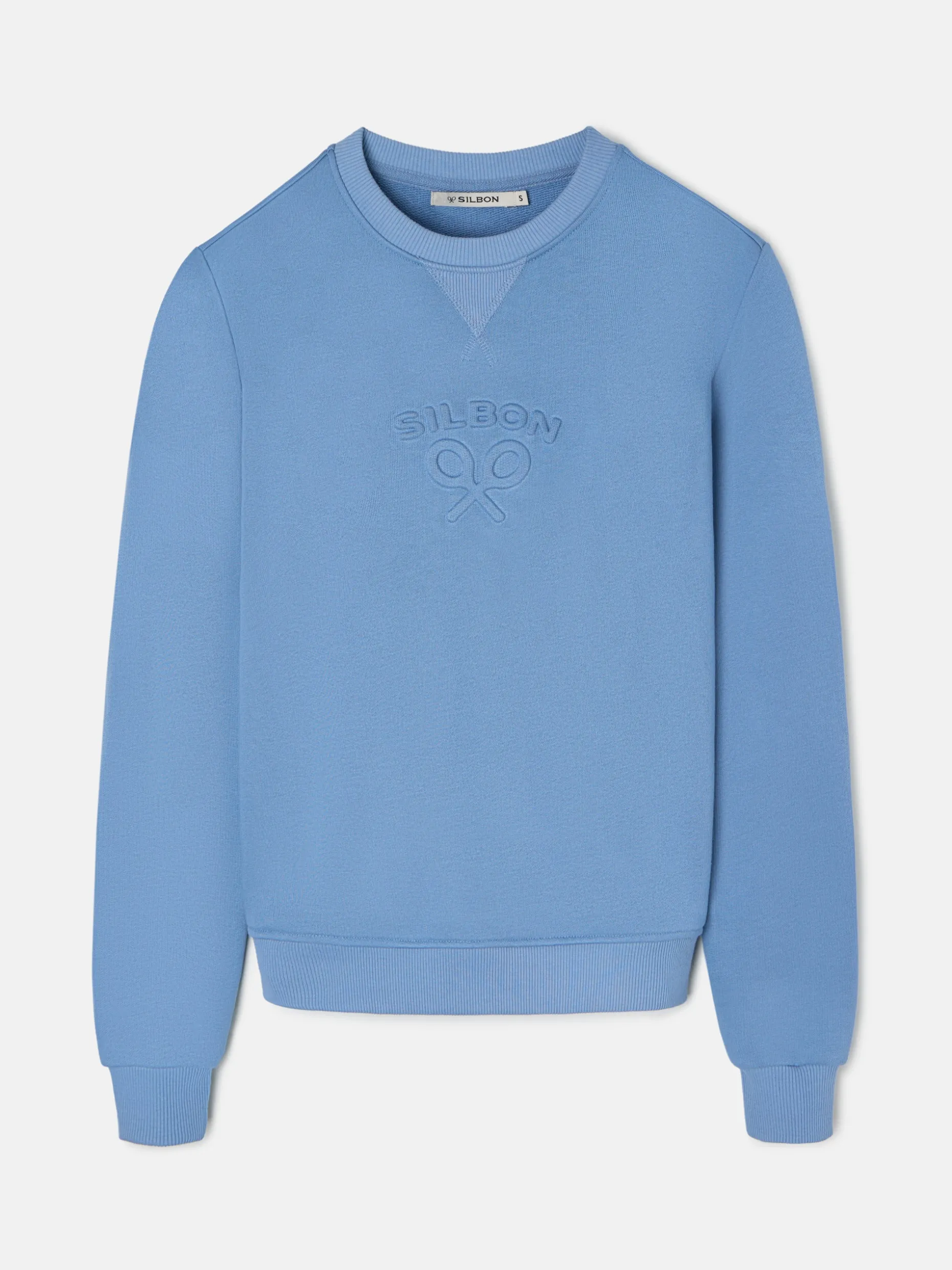 Sudadera woman silbon clasico azul