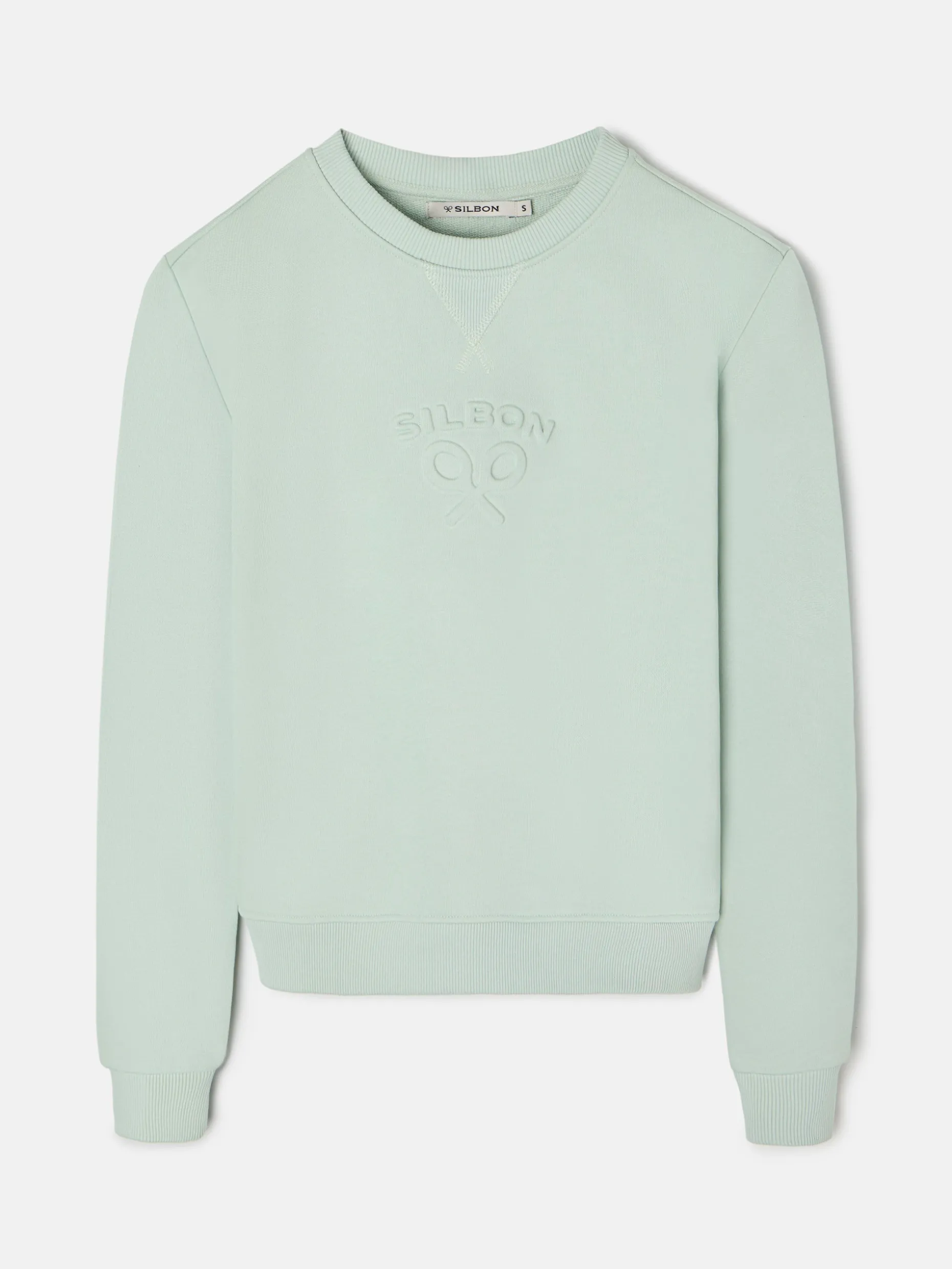 Sudadera woman silbon clasico verde
