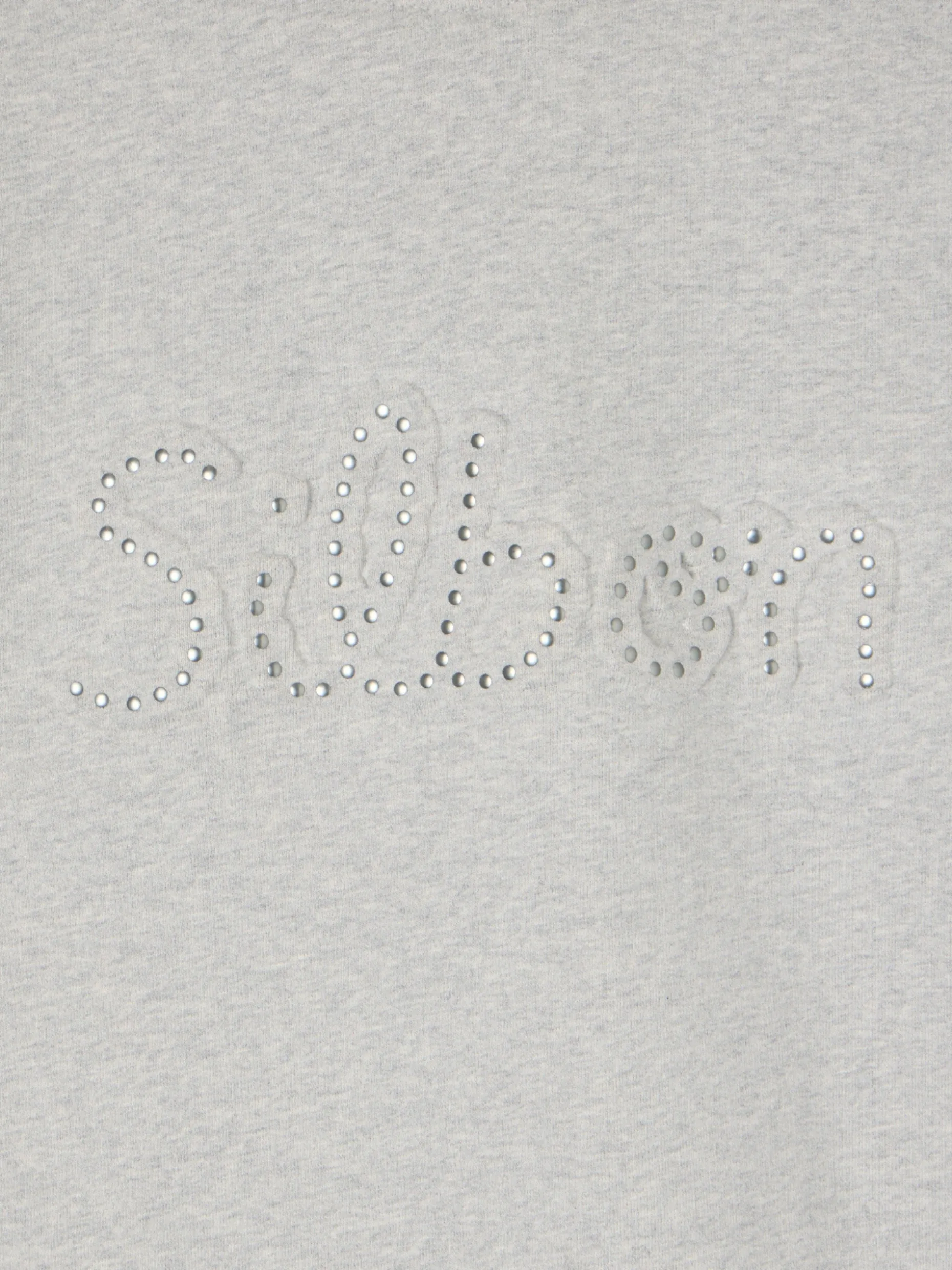 Sudadera woman silbon tachas gris