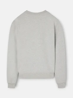 Sudadera woman silbon tachas gris