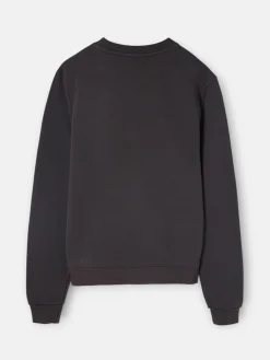 Sudadera woman silbon tachas negra