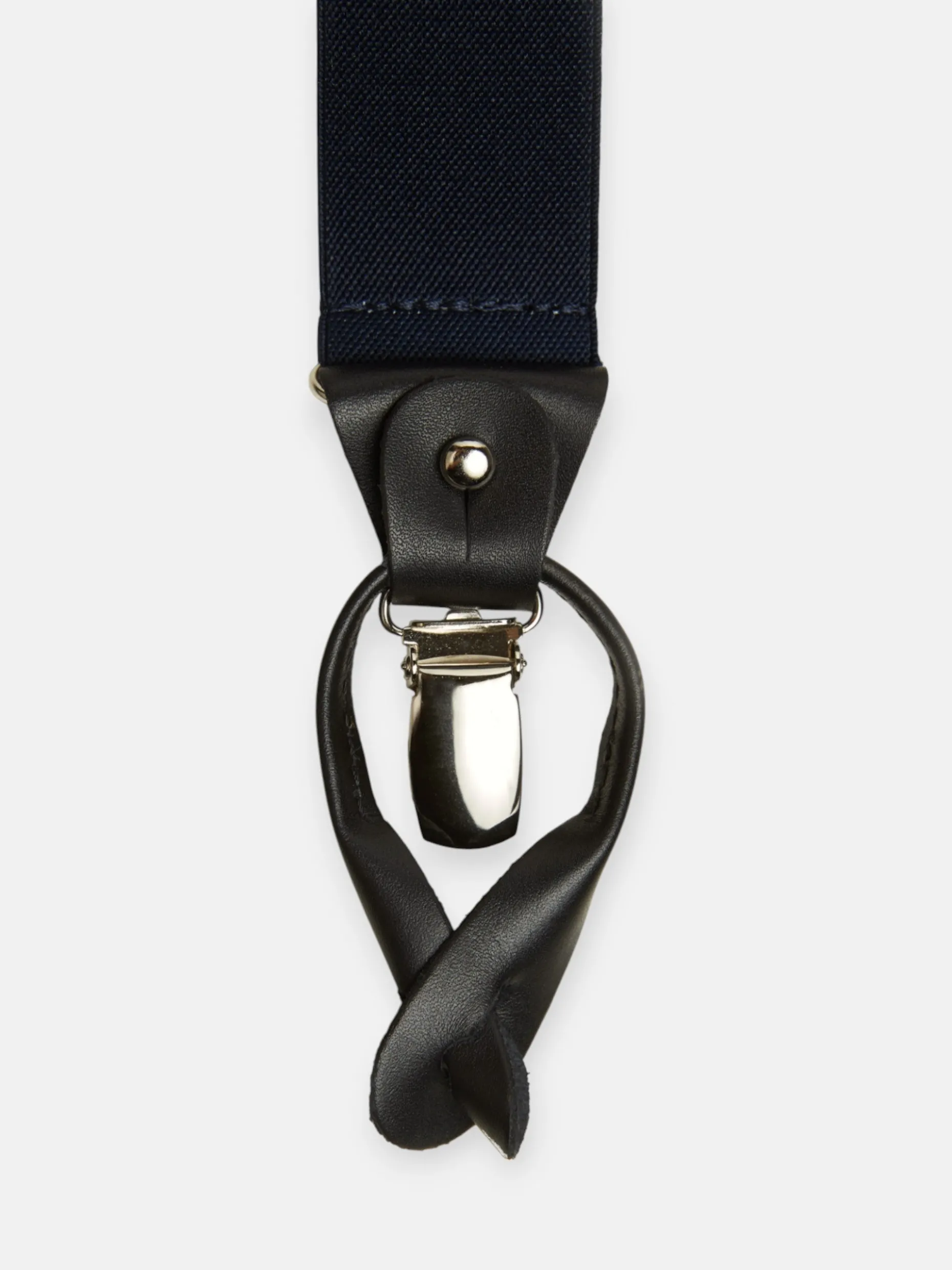 Tirante silbon azul marino liso