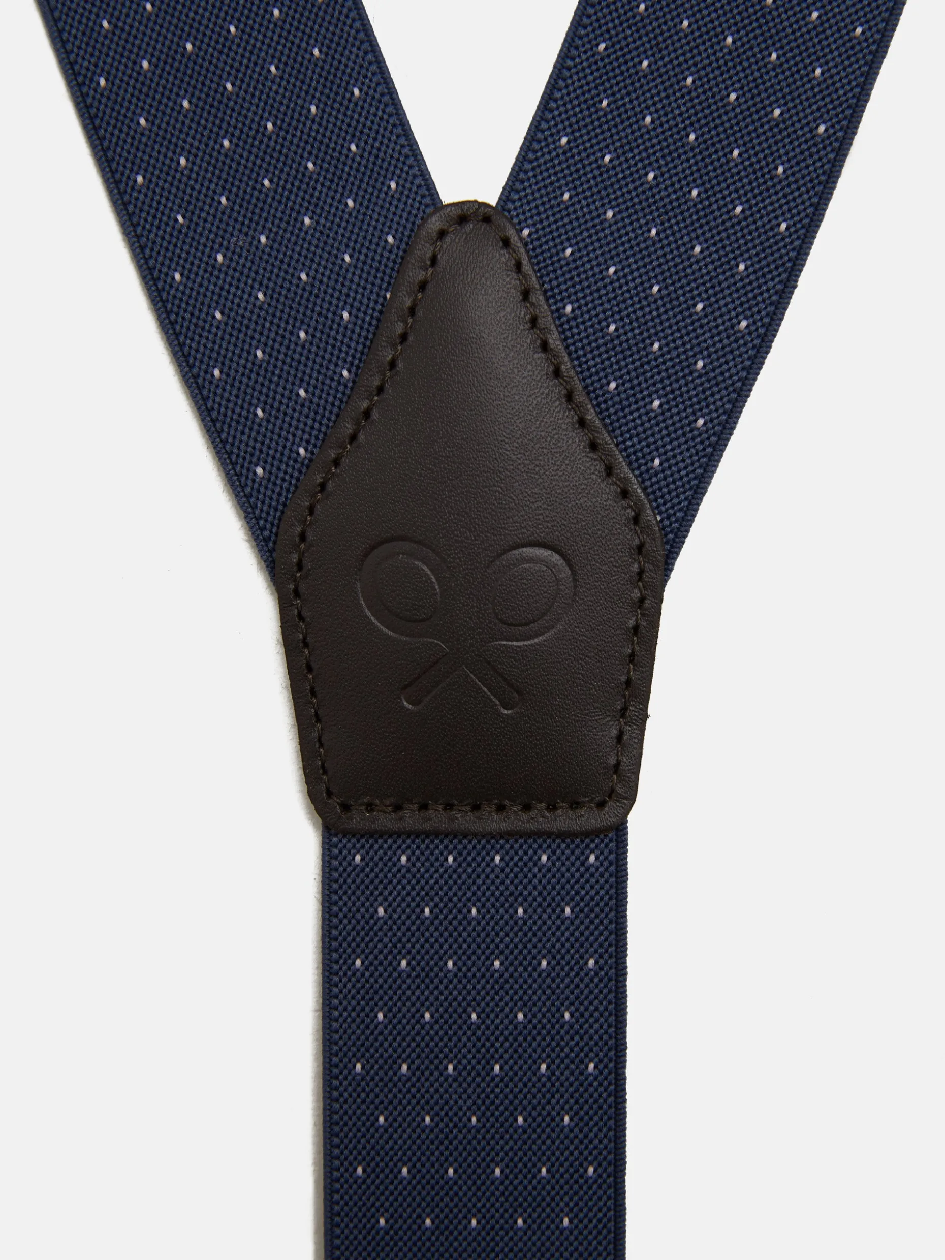 Tirante silbon puntos azul
