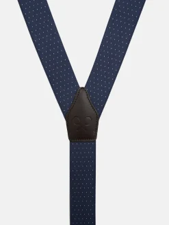 Tirante silbon puntos azul