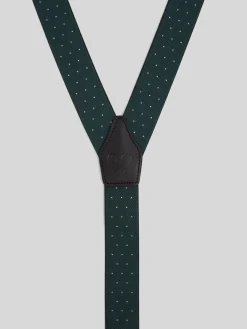 Tirante silbon puntos verde