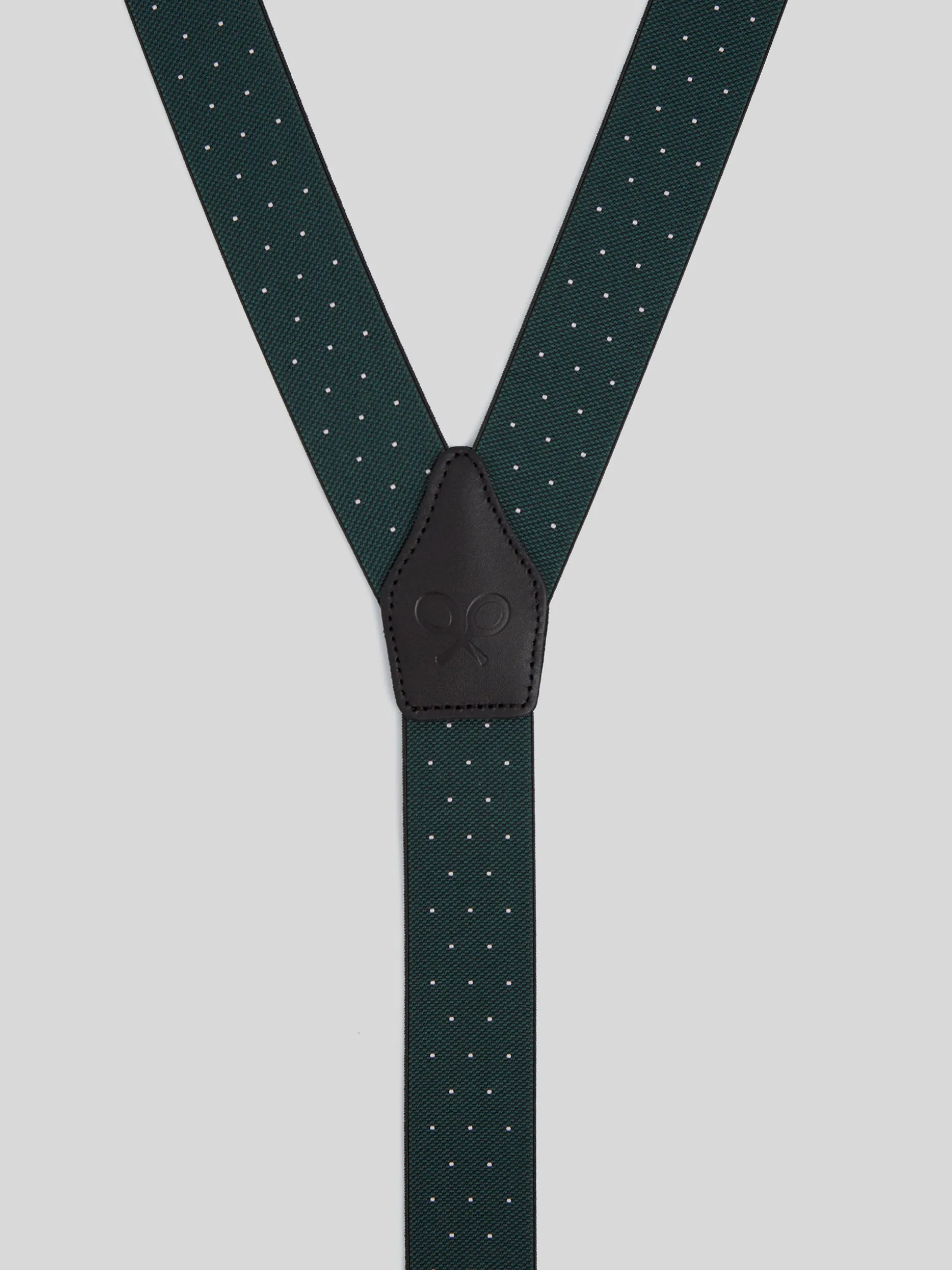 Tirante silbon puntos verde