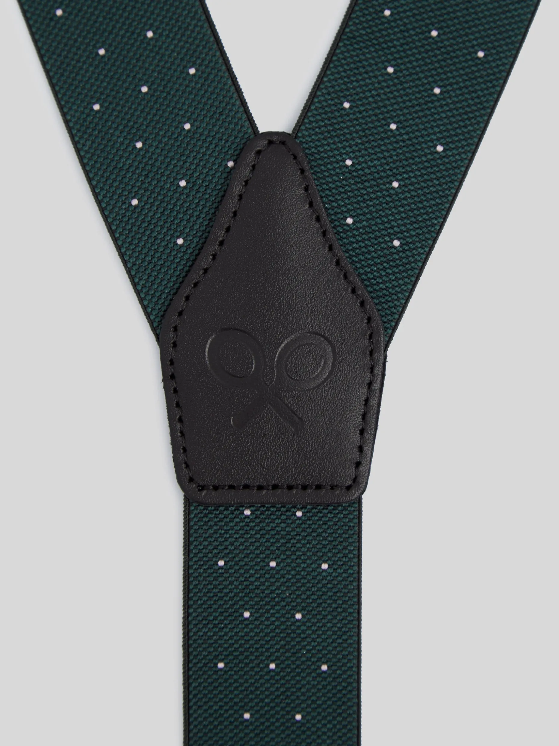 Tirante silbon puntos verde