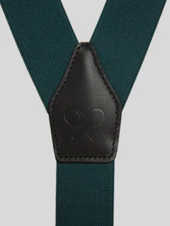 Tirante silbon verde liso