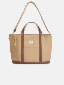 Tote bag classic bicolor camel