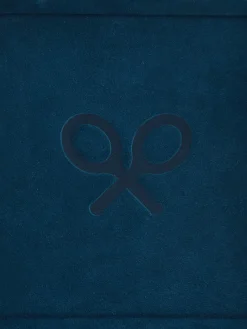 Vaciabolsillos silbon piel azul
