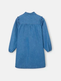 Vestido girl botones denim