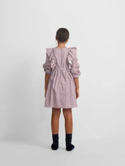 Vestido girl estampado etnico morado