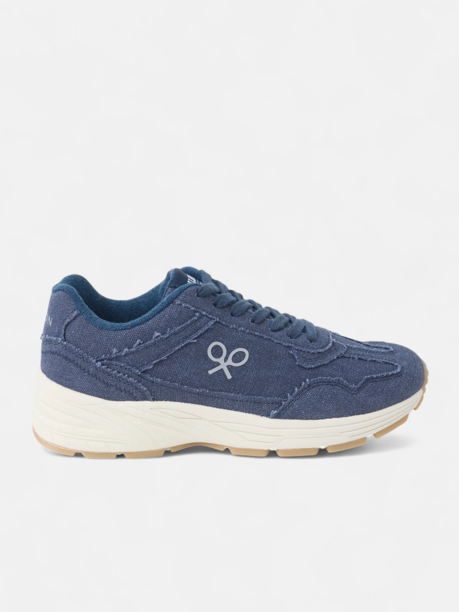 Zapatilla casual canvas azul