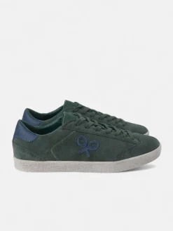 Zapatilla casual lisa verde